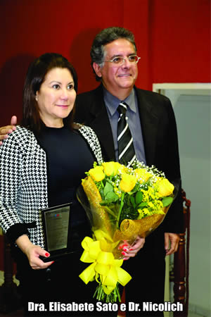 Dra. Elisabeth Sato e Dr. Nicolich